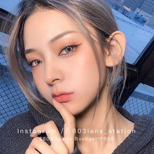 將圖片載入圖庫檢視器 現貨 印度藍 eyewish 買完不補❗️ 藍色 Blue 14.2mm 年拋(兩片裝)✨$100/3對✨