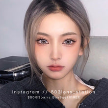 將圖片載入圖庫檢視器 現貨 印度藍 eyewish 買完不補❗️ 藍色 Blue 14.2mm 年拋(兩片裝)✨$100/3對✨