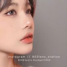 將圖片載入圖庫檢視器 現貨 五花肉  買完不補❗️ 啡色 brown 14.2mm 年拋(兩片裝)✨$100/3對✨