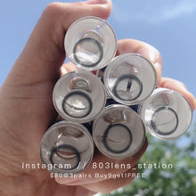 將圖片載入圖庫檢視器 現貨 霧面薄霧  買完不補❗️藍色 灰色 Blue Grey 14.2mm 年拋(兩片裝)✨$100/3對✨