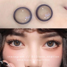 將圖片載入圖庫檢視器 現貨 霧面薄霧  買完不補❗️藍色 灰色 Blue Grey 14.2mm 年拋(兩片裝)✨$100/3對✨