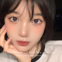 將圖片載入圖庫檢視器 現貨 霧面薄霧  買完不補❗️藍色 灰色 Blue Grey 14.2mm 年拋(兩片裝)✨$100/3對✨