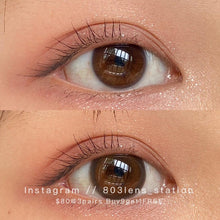 將圖片載入圖庫檢視器 現貨 甜酒褐🤎 Ovo 巧克力色 Chocolate 14.2mm 半年拋(兩片裝) 🎀可預訂請撳度數選項中最下🎀 ✨$100/3對✨