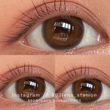 將圖片載入圖庫檢視器 現貨 甜酒褐🤎 Ovo 巧克力色 Chocolate 14.2mm 半年拋(兩片裝) 🎀可預訂請撳度數選項中最下🎀 ✨$100/3對✨