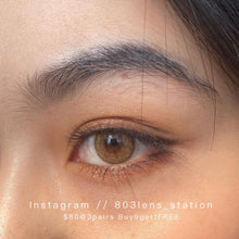 將圖片載入圖庫檢視器 現貨 一點點啡🤎 ovo 啡色 Brown 14.0mm 半年拋(兩片裝) 🎀可預訂請撳度數選項中最下🎀 ✨$100/3對✨