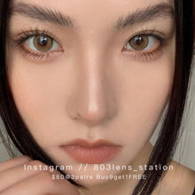 將圖片載入圖庫檢視器 現貨 一點點啡🤎 ovo 啡色 Brown 14.0mm 半年拋(兩片裝) 🎀可預訂請撳度數選項中最下🎀 ✨$100/3對✨