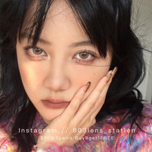 將圖片載入圖庫檢視器 現貨 一點點啡🤎 ovo 啡色 Brown 14.0mm 半年拋(兩片裝) 🎀可預訂請撳度數選項中最下🎀 ✨$100/3對✨