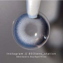 將圖片載入圖庫檢視器 現貨  買完不補❗️布偶甜心 藍色 Blue 14.2mm 年拋(兩片裝)✨$100/3對✨