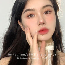 將圖片載入圖庫檢視器 現貨 一川風花 售完不補❗️ 酒紅色 porslen 紅色 14.2mm 年拋(兩片裝)✨$100/3對✨