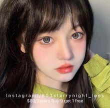 將圖片載入圖庫檢視器 現貨 光明之雪 Ovo 灰色 藍色 Gray  blue 年拋(兩片裝)🎀可預訂請撳度數選項中最下🎀 ✨$100/3對✨