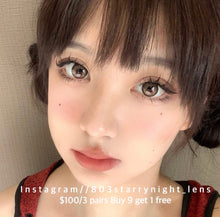 將圖片載入圖庫檢視器 現貨 榛果芭比🤎 Clamido 啡色brown 14.50mm 年拋 (兩片裝) 🎀可預訂請撳度數選項中最下🎀 ✨$100/3對✨