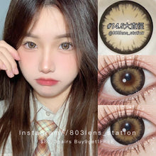 將圖片載入圖庫檢視器 現貨 奶豹啡黑色 brown 啡色 lrgood 14.5mm 年拋(兩片裝)🎀可預訂請撳度數選項中最下🎀 ✨$100/3對✨