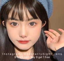 將圖片載入圖庫檢視器 現貨✦Lrgood黑森林 灰色 黑色gray black14.50mm 年拋(兩片裝)🎀可預訂請撳度數選項中最下🎀 ✨$100/3對✨