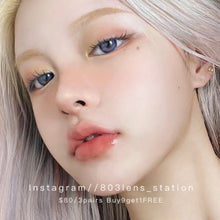 將圖片載入圖庫檢視器 現貨 墨子藍 Eyewish 14.5mm 藍色 Blue 一年拋(兩片裝)買完不補❗️ ✨$100/3對✨