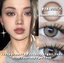 將圖片載入圖庫檢視器 現貨 青木米灰 clamido 灰色 gray 14.00mm 年拋 (兩片裝)🎀可預訂請撳度數選項中最下🎀 ✨$100/3對✨