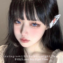 將圖片載入圖庫檢視器 現貨 藍椰奶凍 ovo 藍色 blue 14.50mm 半年/年拋 (兩片裝)🎀可預訂請撳度數選項中最下🎀 ✨$100/3對✨