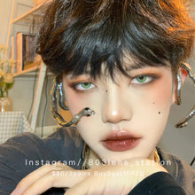 將圖片載入圖庫檢視器 現貨 空山基綠 Green 14.0mm lrgood 一年拋(兩片裝)🎀可預訂請撳度數選項中最下🎀 ✨$100/3對✨