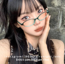 將圖片載入圖庫檢視器 現貨 奶油杏子 灰色 gray 14.20mm 年拋 (兩片裝) 🎀可預訂請撳度數選項中最下🎀 ✨$100/3對✨