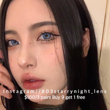 將圖片載入圖庫檢視器 現貨 神秘海域🌊 tina 藍色 Blue14.50mm 半年/年拋 (兩片裝) 🎀可預訂請撳度數選項中最下🎀 ✨$100/3對✨