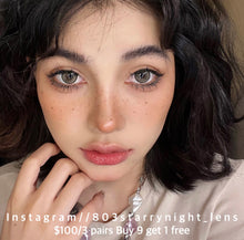 將圖片載入圖庫檢視器 現貨 亞裔甜心灰🩶 af queen 灰色 gray14.50mm 年拋 (兩片裝)🎀可預訂請撳度數選項中最下🎀 ✨$100/3對✨