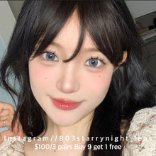 將圖片載入圖庫檢視器 現貨 亞裔甜心藍 af queen 藍色 Blue14.50mm 年拋 (兩片裝)🎀可預訂請撳度數選項中最下🎀 ✨$100/3對✨