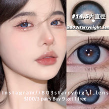 將圖片載入圖庫檢視器 現貨 蘇黎世💙🖤 apical 藍色 Blue14.50mm 年拋 (兩片裝)🎀可預訂請撳度數選項中最下🎀 ✨$100/3對✨