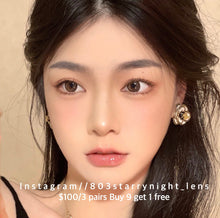 將圖片載入圖庫檢視器 現貨 栗寶Ovo 啡色 灰色 gray  Brown 14.5mm 年拋(兩片裝)🎀可預訂請撳度數選項中最下🎀 ✨$100/3對✨