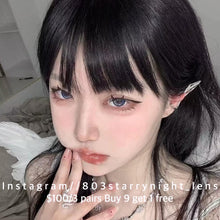 將圖片載入圖庫檢視器 現貨 赤道雪花❄️Xiyou 藍色 Blue14.50mm 年拋 (兩片裝)🎀可預訂請撳度數選項中最下🎀 ✨$100/3對✨