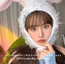 將圖片載入圖庫檢視器 現貨  逆光暖陽☀️ xiyou 啡色 brown 14.20mm 年拋 (兩片裝) 🎀可預訂請撳度數選項中最下🎀 ✨$100/3對✨