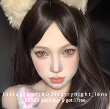 將圖片載入圖庫檢視器 現貨 金黎米  Clamido 啡色 brown 14.20mm 年拋 (兩片裝)🎀可預訂請撳度數選項中最下🎀 ✨$100/3對✨