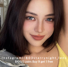 將圖片載入圖庫檢視器 現貨 泰勒藍灰🩵🩶 af 藍色 Blue 14.20mm 年拋 (兩片裝) 🎀可預訂請撳度數選項中最下🎀 ✨$100/3對✨