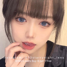 將圖片載入圖庫檢視器 現貨 藍椰奶凍 ovo 藍色 blue 14.50mm 半年/年拋 (兩片裝)🎀可預訂請撳度數選項中最下🎀 ✨$100/3對✨