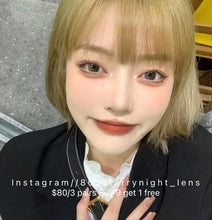 將圖片載入圖庫檢視器 現貨 Ovo 黑珍珠 Black Gray 黑色 灰色 14.2 半年/年拋(兩片裝)🎀可預訂請撳度數選項中最下🎀 ✨$100/3對✨