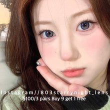 將圖片載入圖庫檢視器 現貨 赤道雪花❄️Xiyou 藍色 Blue14.50mm 年拋 (兩片裝)🎀可預訂請撳度數選項中最下🎀 ✨$100/3對✨