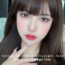 將圖片載入圖庫檢視器 現貨  Oreo 🍪  Clamido黑色 灰色  black gray  14.20mm 年拋 (兩片裝) 🎀可預訂請撳度數選項中最下🎀 ✨$100/3對✨