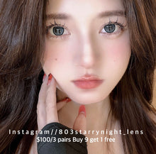 將圖片載入圖庫檢視器 現貨 琉璃冰爆🧊 xiyou 藍色 灰色blue gray 14.20mm 年拋 (兩片裝) 🎀可預訂請撳度數選項中最下🎀 ✨$100/3對✨