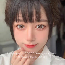 將圖片載入圖庫檢視器 現貨 大圓環棕 Xiyou 啡色 Brown 14.5mm 年拋(兩片裝)🎀可預訂請撳度數選項中最下🎀 ✨$100/3對✨