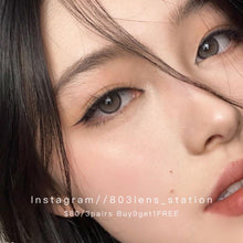 將圖片載入圖庫檢視器 現貨 霧珍珠 ovo 灰色 Grey 14.0mm 半年/年拋(兩片裝)🎀可預訂請撳度數選項中最下🎀 ✨$100/3對✨