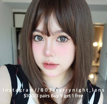 將圖片載入圖庫檢視器 現貨 奶茶大魔王🧋   買完不補❗️ 啡色 Brown 14.50mm 年拋 (兩片裝) ✨$100/3對✨