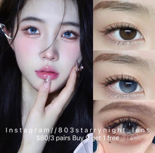 將圖片載入圖庫檢視器 現貨✦精靈海 Blue 藍色 Xiyou 14.00 年拋 (兩片裝)🎀可預訂請撳度數選項中最下🎀 ✨$100/3對✨