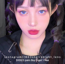 將圖片載入圖庫檢視器 現貨 Lrgood 妮妮藍 藍色 Blue14.00mm 年拋 (兩片裝) 🎀可預訂請撳度數選項中最下🎀 ✨$100/3對✨