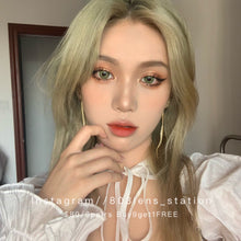 將圖片載入圖庫檢視器 現貨 空山基綠 Green 14.0mm lrgood 一年拋(兩片裝)🎀可預訂請撳度數選項中最下🎀 ✨$100/3對✨