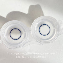 將圖片載入圖庫檢視器 現貨 墨魚🦑藍黑 買完不補❗️ Blue  14.0mm 年拋(兩片裝)✨$100/3對✨