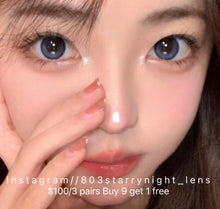 將圖片載入圖庫檢視器 現貨 xiyou 藍精靈球 藍色 blue 14.50mm 年拋 (兩片裝)🎀可預訂請撳度數選項中最下🎀 ✨$100/3對✨