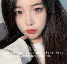 將圖片載入圖庫檢視器 現貨 Ovo 黑珍珠 Black Gray 黑色 灰色 14.2 半年/年拋(兩片裝)🎀可預訂請撳度數選項中最下🎀 ✨$100/3對✨