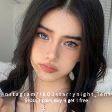 將圖片載入圖庫檢視器 現貨 神秘海域🌊 tina 藍色 Blue14.50mm 半年/年拋 (兩片裝) 🎀可預訂請撳度數選項中最下🎀 ✨$100/3對✨