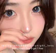 將圖片載入圖庫檢視器 現貨 xiyou 藍精靈球 藍色 blue 14.50mm 年拋 (兩片裝)🎀可預訂請撳度數選項中最下🎀 ✨$100/3對✨