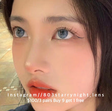將圖片載入圖庫檢視器 現貨 貓咪小藍 藍色 blue 14.00mm 年拋 (兩片裝) 🎀可預訂請撳度數選項中最下🎀 ✨$100/3對✨