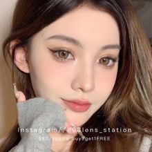 將圖片載入圖庫檢視器 現貨 甜茶棕 Eyewish 14.5mm 啡色 Brown 一年拋(兩片裝)買完不補❗️ ✨$100/3對✨