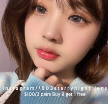 將圖片載入圖庫檢視器 現貨 藍莓珍寶珠🫐  Ovo 藍色 Blue14.50mm 年拋 (兩片裝)🎀可預訂請撳度數選項中最下🎀 ✨$100/3對✨